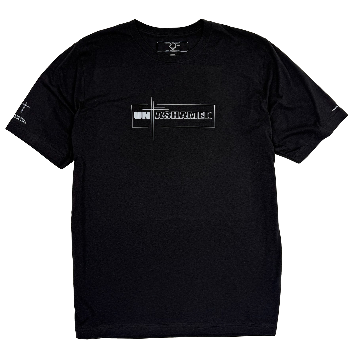 Prosperous UNASHAMED Dark grey tee