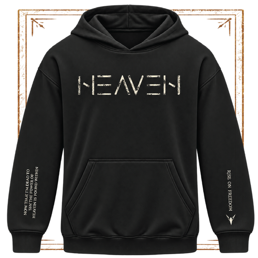 HEAVEN - Bone ✦ Watchman Hoodie ✦ Black