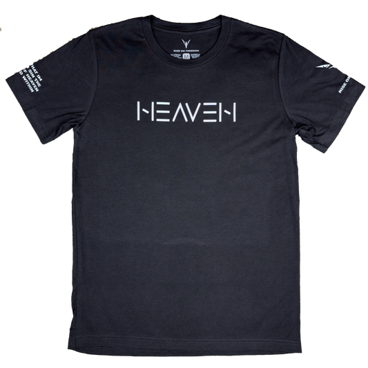 Prosperous  HEAVEN  Black  tee