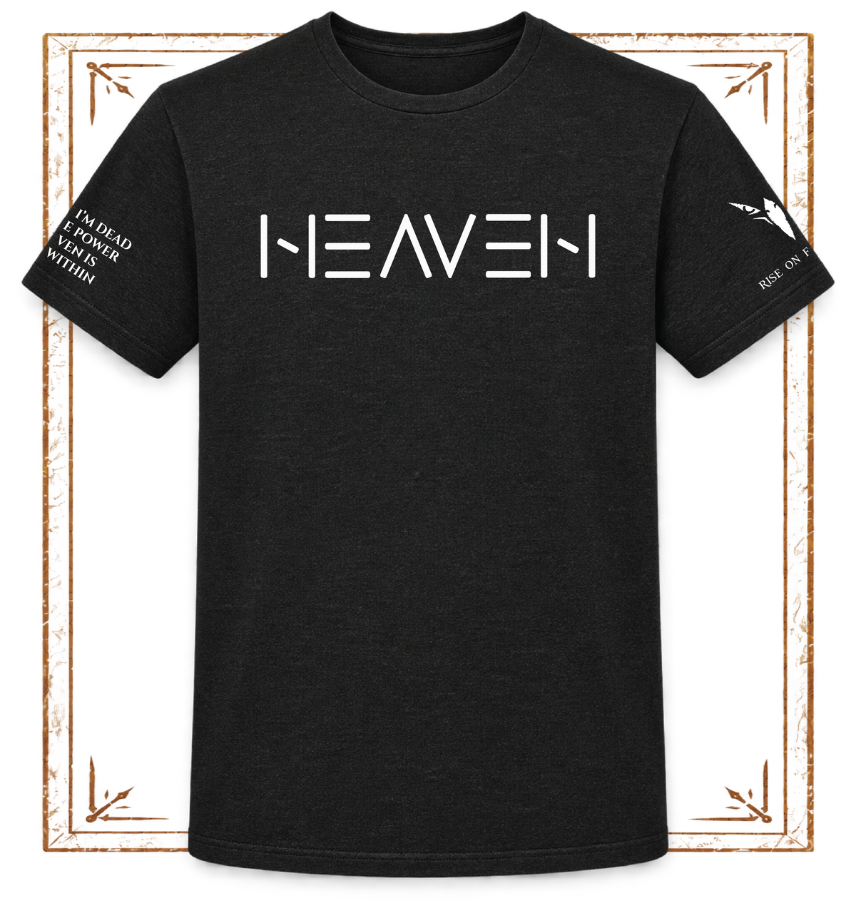 HEAVEN - Classic ✦ Fellowship Tee ✦ Black