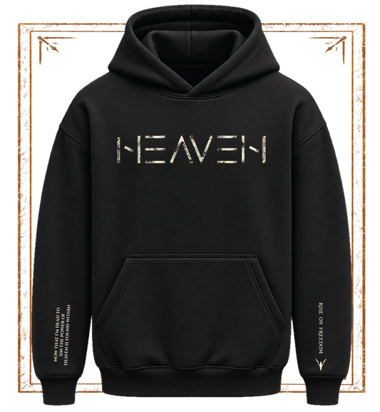 HEAVEN - Bone ✦ Stronghold  Hoodie ✦ Black