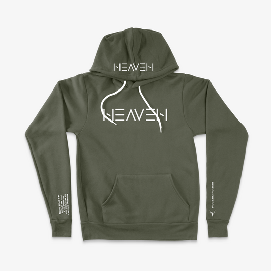 Military Green HEAVEN  Hoodie