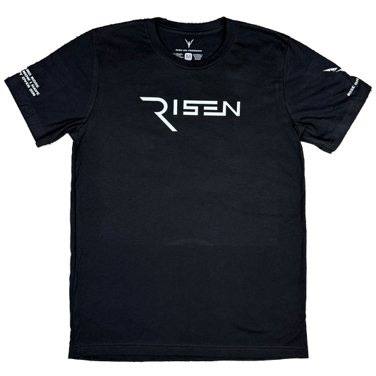 Prosperous  RISEN  Black  Tee